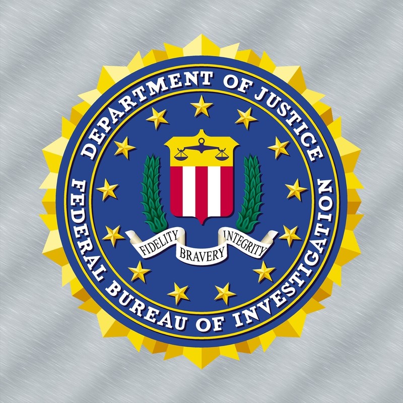 FBI Seal Laminated Sticker Choose from 2″, 3″, 4″, 5″ or 6″ Sizes for Laptop