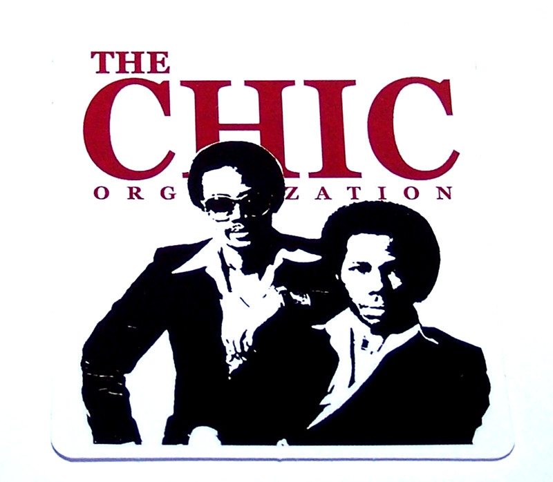 The CHIC Organization – Logo Cut Sticker Decal Band Music Nile Rodgers & Edwards