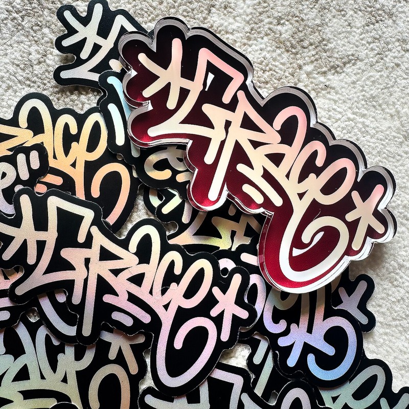 Name Sticker Pack : GRACE | for school or Office | Graffiti | Calligraphy