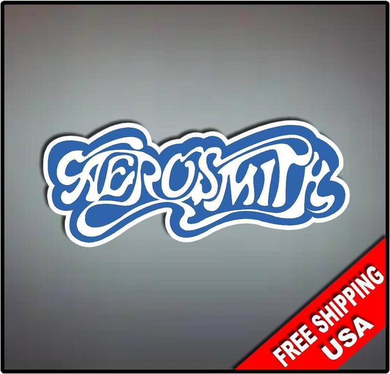 Aerosmith Vinyl Wall logo Decal Sticker Heavy Metal Rock Band Rock 80’s Various