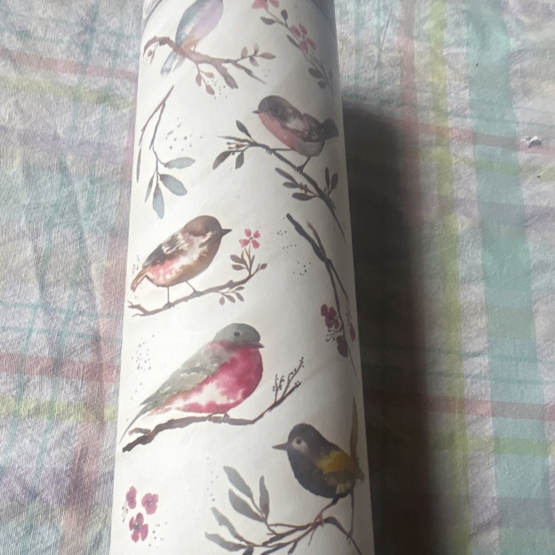 TriVink Removable Multicolor Vinyl Birds Wall Decal 11x22in WallArt gallery