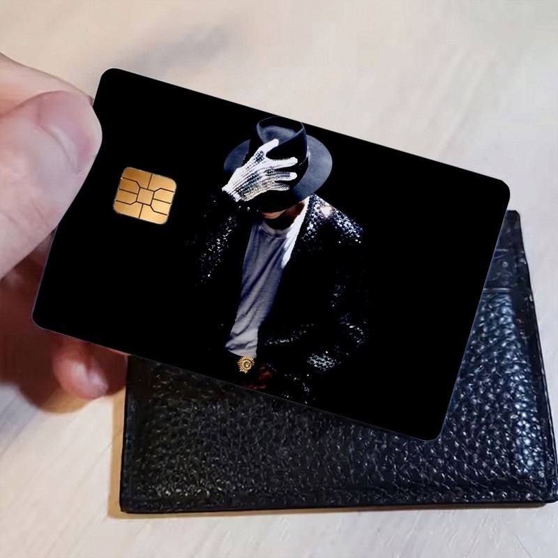King of Pop Credit Card Skin Michael Jackson Vinyl Sticker Cover Music Legend Gi gallery