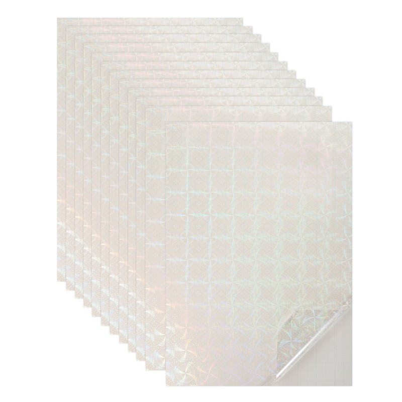 12 Sheets 8.3″x11.7″ Holographic Sticker A4 Self-Adhesive Film(Windmill)