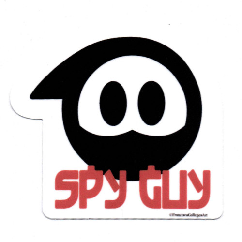 Super Mario Kart 8 World Spy Guy Shy Guy 3in Vinyl Matte Sticker Art