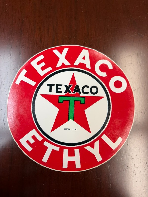 Texaco Ethyl Sticker 6″ Sticker Oil Gas BRAND NEW