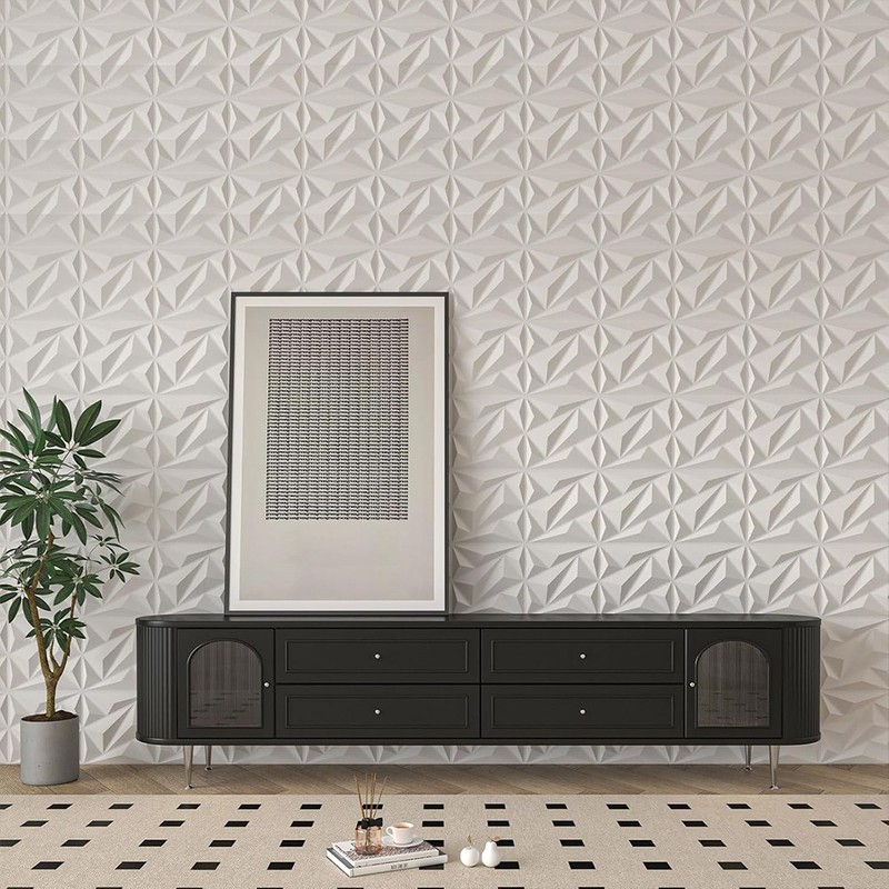 50/100Pcs Wall Decoration Stickers 30x30cm Mural Tile Panel Wall Renovation gallery