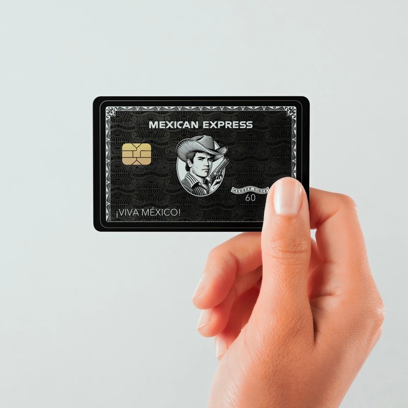 Mexican Express Credit Card Skin Chalino Debit Card Skin, Credit Card Sticker gallery