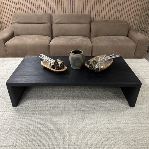 Mesa de centro Corchete Negra