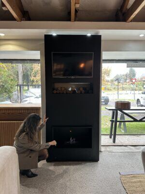 Chimenea Caja Metálico Etanol 2 - Imagen 2