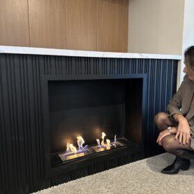Chimenea Caja Metálico Etanol 3