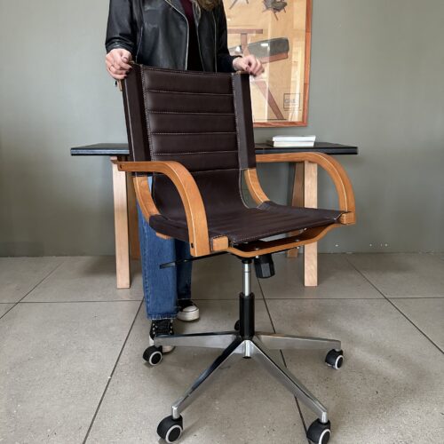Sillas Giratoria Lavoro Chocolate