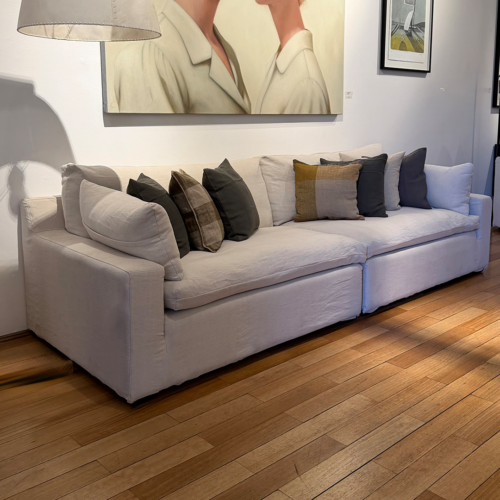 Sofá Seccional Jacques Crudo