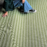 Alfombra Lavable Líneas Oliva - Imagen 3
