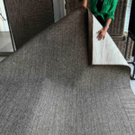 Alfombra Sisal kiwi taupe - Imagen 2