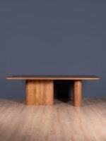 Mesa de comedor Rupanco 0A Natural Tinte Oscuro
