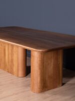 Mesa de comedor Rupanco 0A Natural Tinte Oscuro - Imagen 3