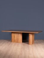 Mesa de comedor Rupanco 0A Natural Tinte Oscuro - Imagen 4