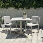 Mesa Moon Cuadrada Beige