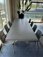 Mesa Comedor Portofino Taupé Mediana - Imagen 2