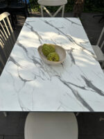 Mesa Comedor Ivy Mármol Blanco - Imagen 3