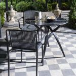 Mesa Ivy redonda marmol Negro