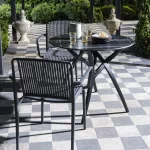 Mesa Ivy redonda marmol Negro