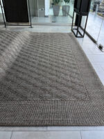 Alfombra Sisal Diamantes Taupe 2741