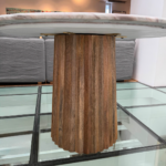Mesa comedor Lyra Marmol blanco - Imagen 4
