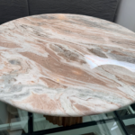 Mesa comedor Lyra Marmol blanco - Imagen 3