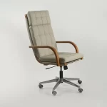 Silla Giratoria Bao Blanca