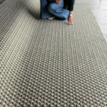 Alfombra Lavable Cestería Oliva Natural - Imagen 2
