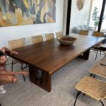 Mesa Comedor Maullín 0M Nogal - Imagen 2