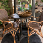 Silla Ratán Café Oscuro