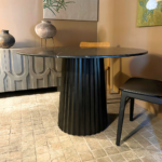 Mesa Comedor Lyra Mármol Negro - Imagen 2