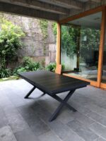 Mesa Comedor Portofino Negra Mediana - Imagen 2