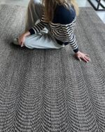 Alfombra Sisal Olas Taupe - Imagen 5