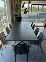 Mesa Comedor Portofino Negra Mediana - Imagen 6