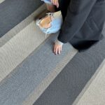 ALFOMBRA CELESTE RAYAS DT2999 - Imagen 5