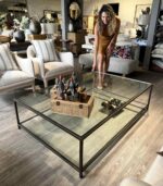 Mesa de centro clara