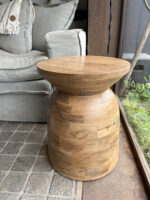 Mesa Lateral Milán Madera Café - Imagen 4