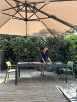 Mesa Río Extensible Italiana Grafito - Imagen 7