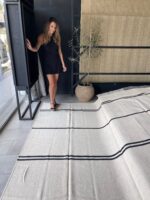Alfombra Kilim Beige - Imagen 2