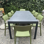 Mesa Río Extensible Italiana Grafito