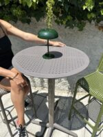 Mesa Moon bar Taupe - Imagen 2