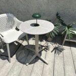 Mesa Moon Redonda Beige