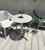 Mesa Moon Redonda Beige
