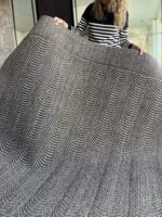 Alfombra Sisal Olas Taupe - Imagen 4
