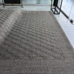 Alfombra Sisal Diamantes Taupe 2741