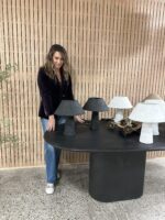 Lámpara Papel Negra - Imagen 2