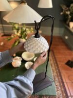 Lámpara Anfibio Base Fierro Velador (50cms de alto) - Imagen 4